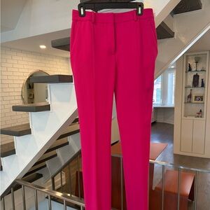 Victoria Beckham Vibrant Pink Trousers